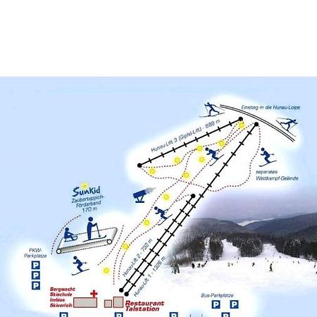 4 Erw. 1 Ki. Ski Entspannung Terasse Ausblick Schmallenberg Exterior foto