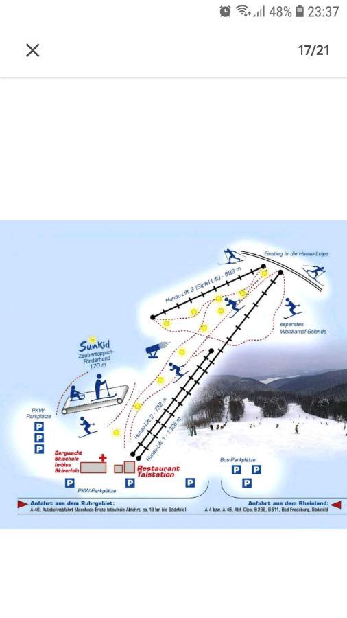 4 Erw. 1 Ki. Ski Entspannung Terasse Ausblick Schmallenberg Exterior foto